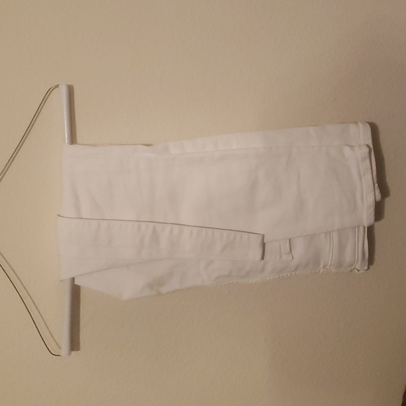 Express Super High Waisted Denim Leggings - Picture 3 of 7